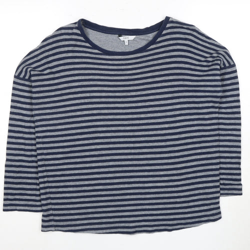 Next Women's Blue Striped Pullover Jumper Size 12