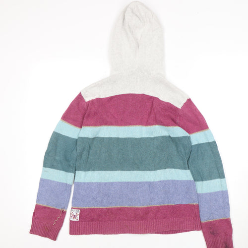 FatFace Girls Multicoloured Full Zip Cardigan 11/12 Years