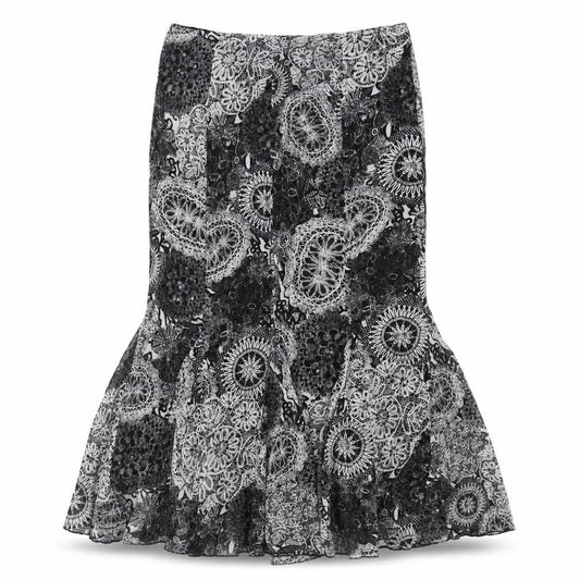 Front view of Soon Women’s Black Skirt, size UK 12, Polyester