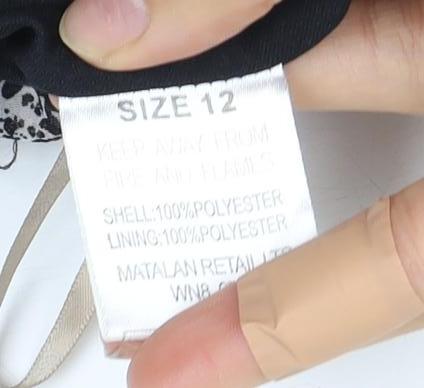 Soon Women’s Black Skirt Size 12 Polyester