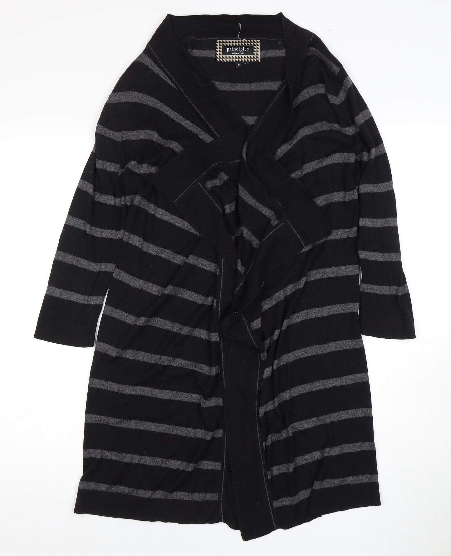 Principles by Ben de Lisi Women's Black Cardigan Size 8