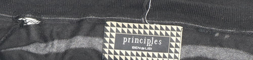 Principles by Ben de Lisi Women's Black Cardigan Size 8