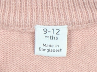 Marks and Spencer Pink Peter Rabbit Baby Cardigan, 9-12 Months