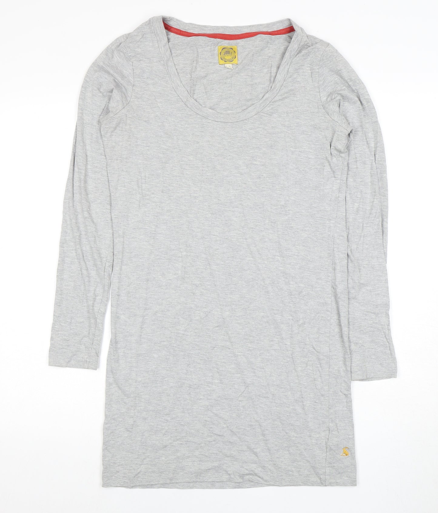 Joules Women's Grey Long Sleeve Dress S