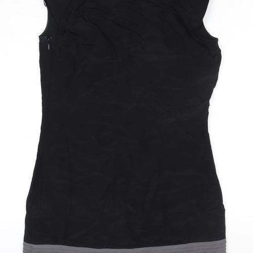 Ted Baker Women's Black Dress, Size 2, Colourblock