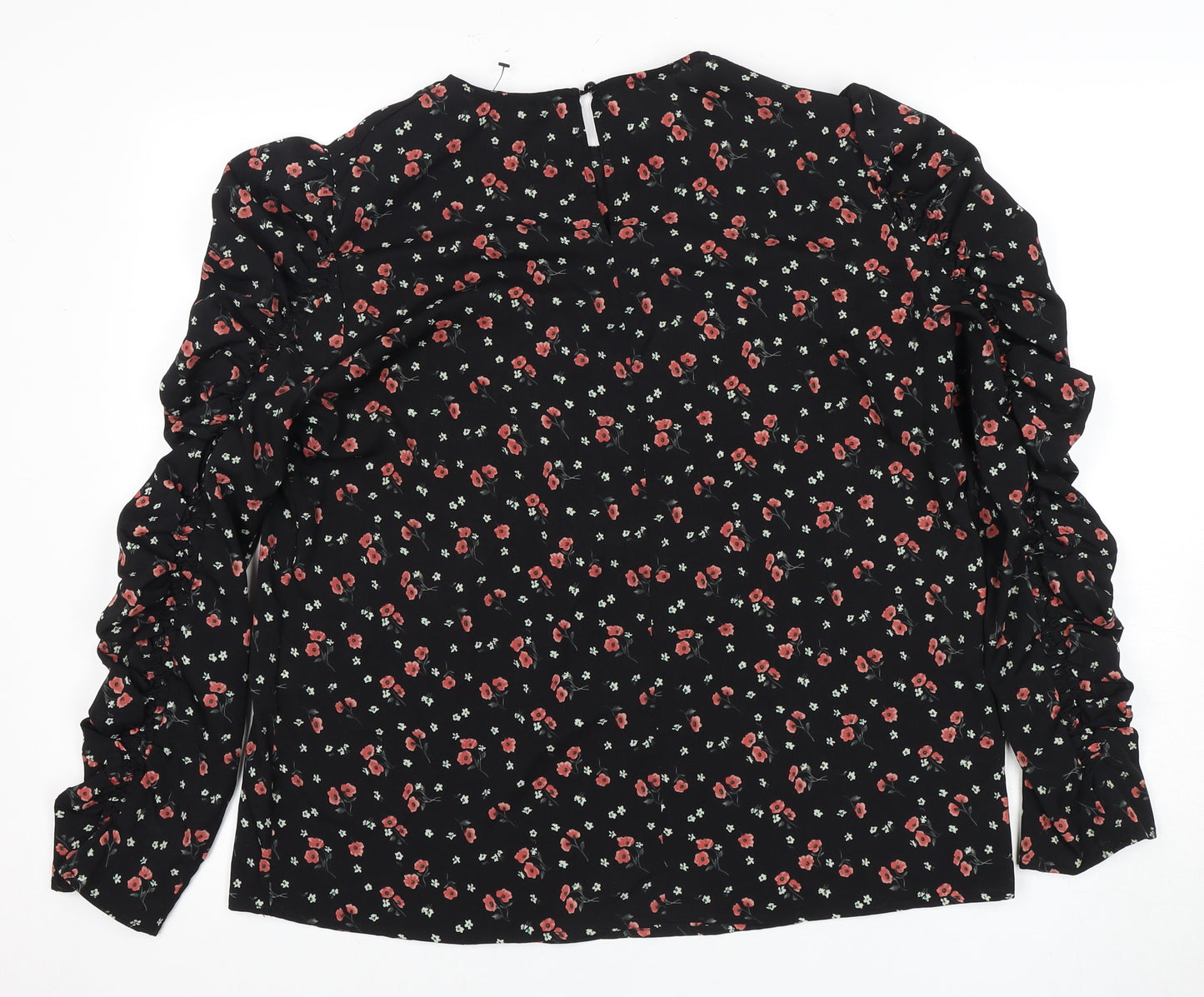 AX Paris Women's Floral Black Top Size 12