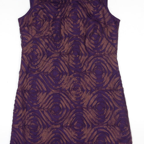 Adrianna Papell Women's Purple Sheath Dress - Size 10