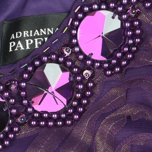 Adrianna Papell Women's Purple Sheath Dress - Size 10