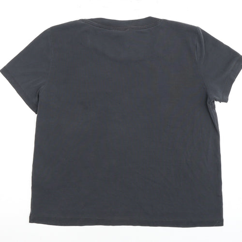 Monki Women's Black Basic T-Shirt Size S