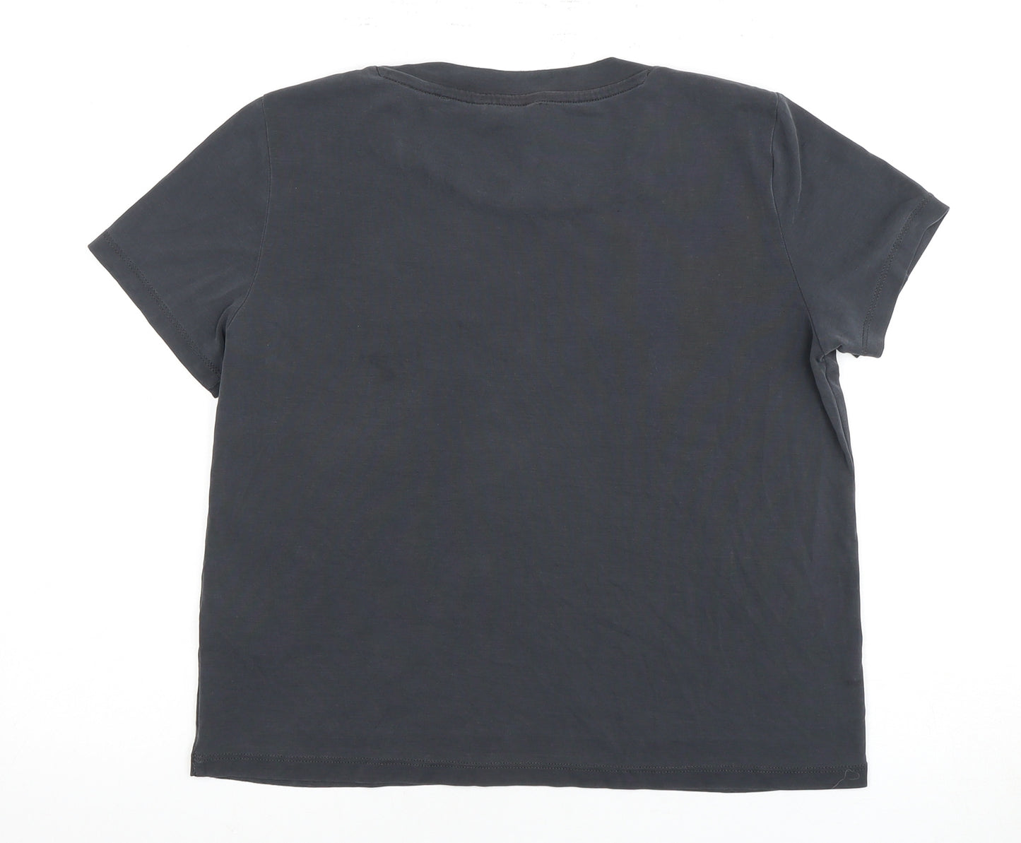 Monki Women's Black Basic T-Shirt Size S