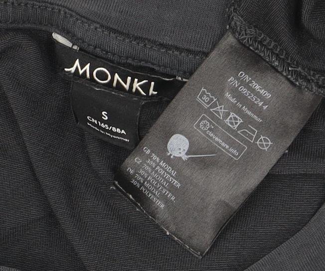 Monki Women's Black Basic T-Shirt Size S