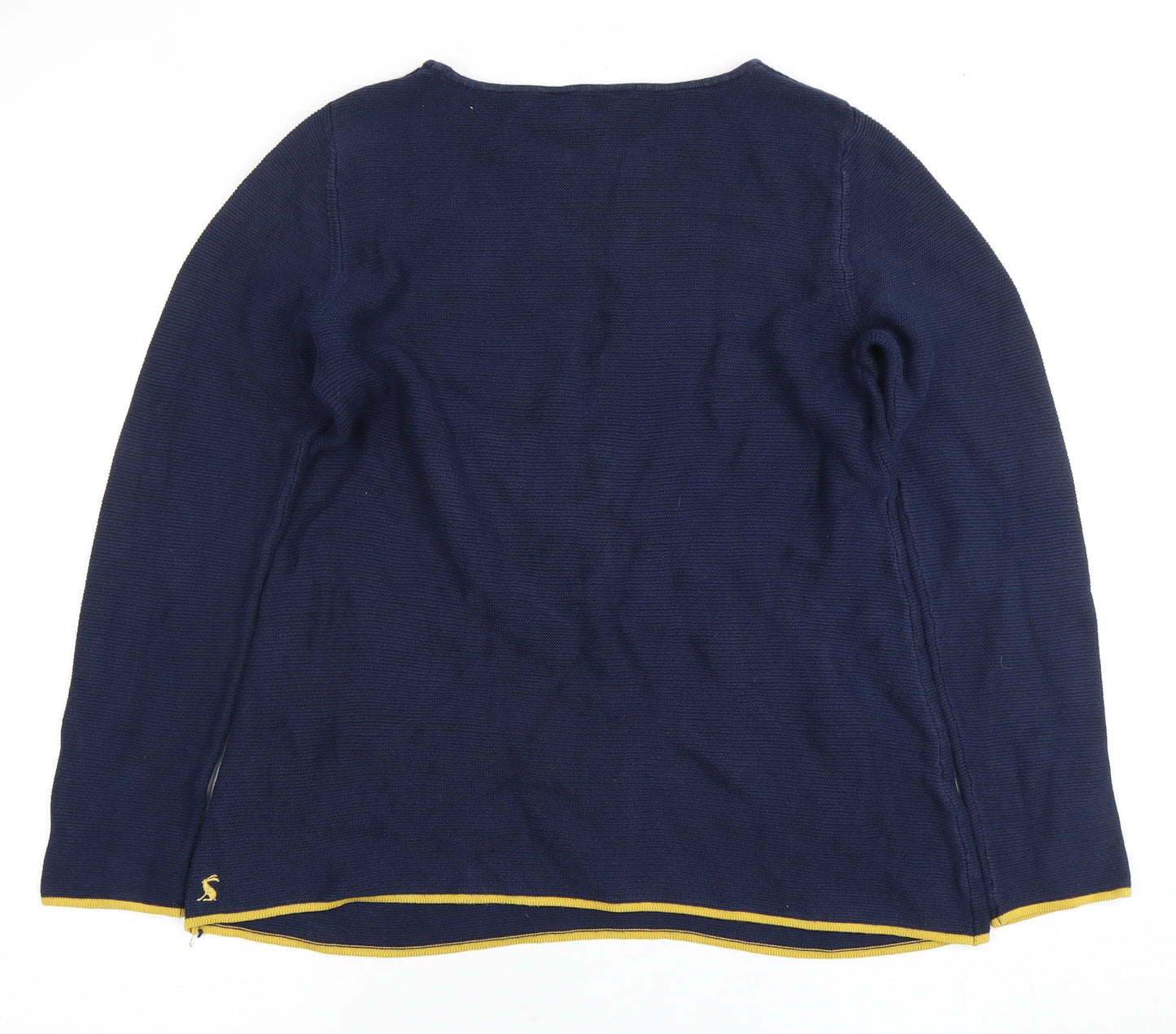 Joules Women's Blue Knit Pullover Jumper, Size 12