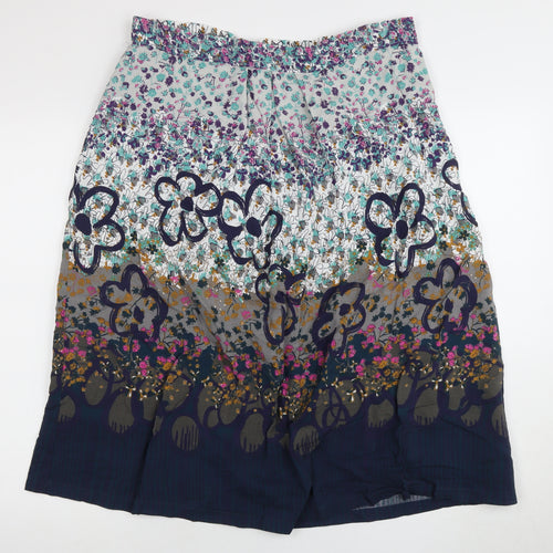 White Stuff Women's Multicoloured Floral Skirt, Size 8, Excellent Condition