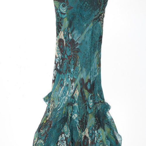 Marks and Spencer Women's Floral Halter Midi Dress