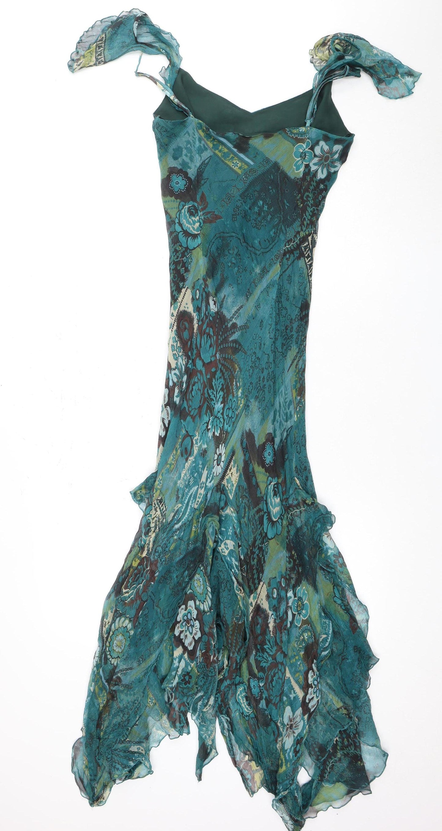 Marks and Spencer Women's Floral Halter Midi Dress