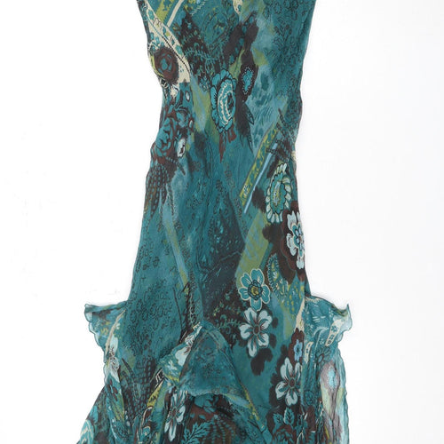 Marks and Spencer Women's Floral Halter Midi Dress