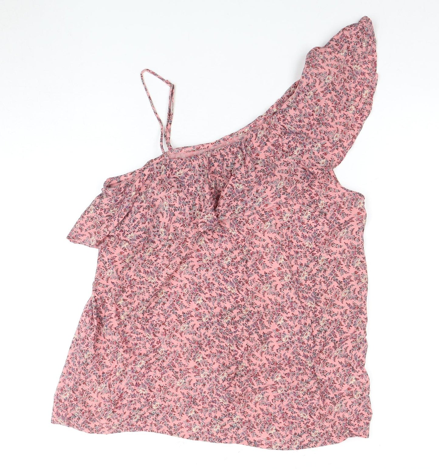 Hollister Women's Pink Floral Camisole Blouse, S