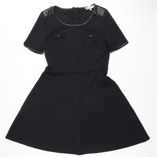 Yumi Women's Black A-Line Dress Size 12
