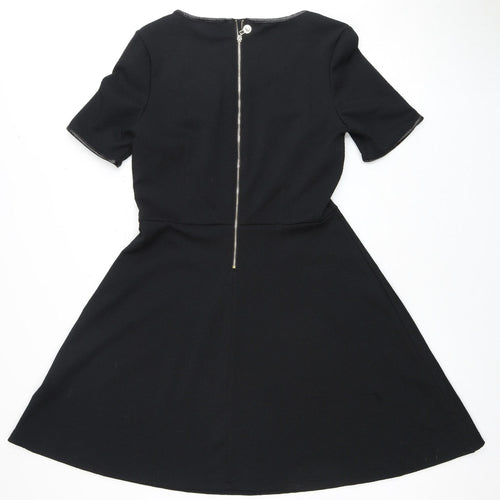 Yumi Women's Black A-Line Dress Size 12