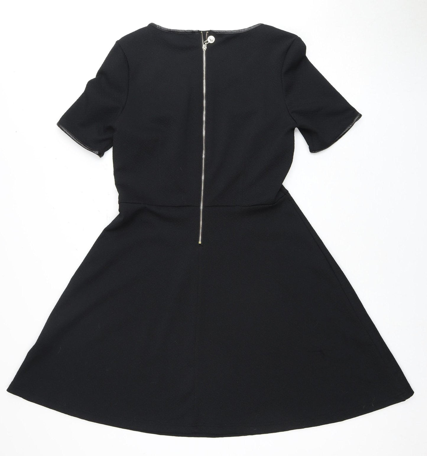 Yumi Women's Black A-Line Dress Size 12