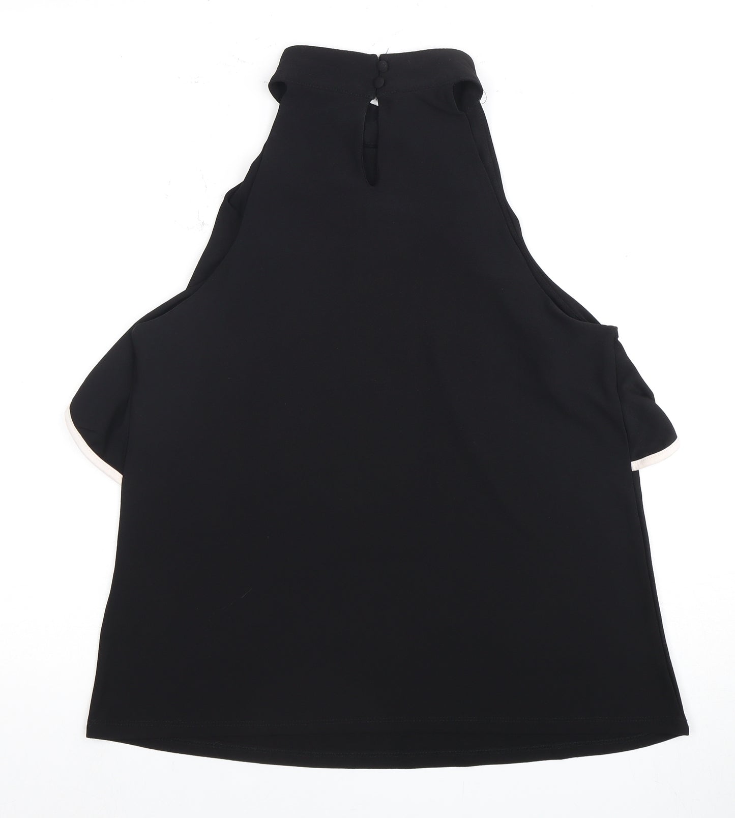 New Look Women's Black Halter Top Size 12