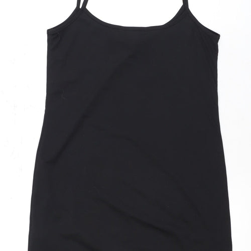 French Connection Women's Black Slip Dress M