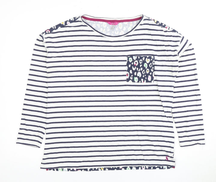 Joules Women's Multicoloured T-Shirt Size 12