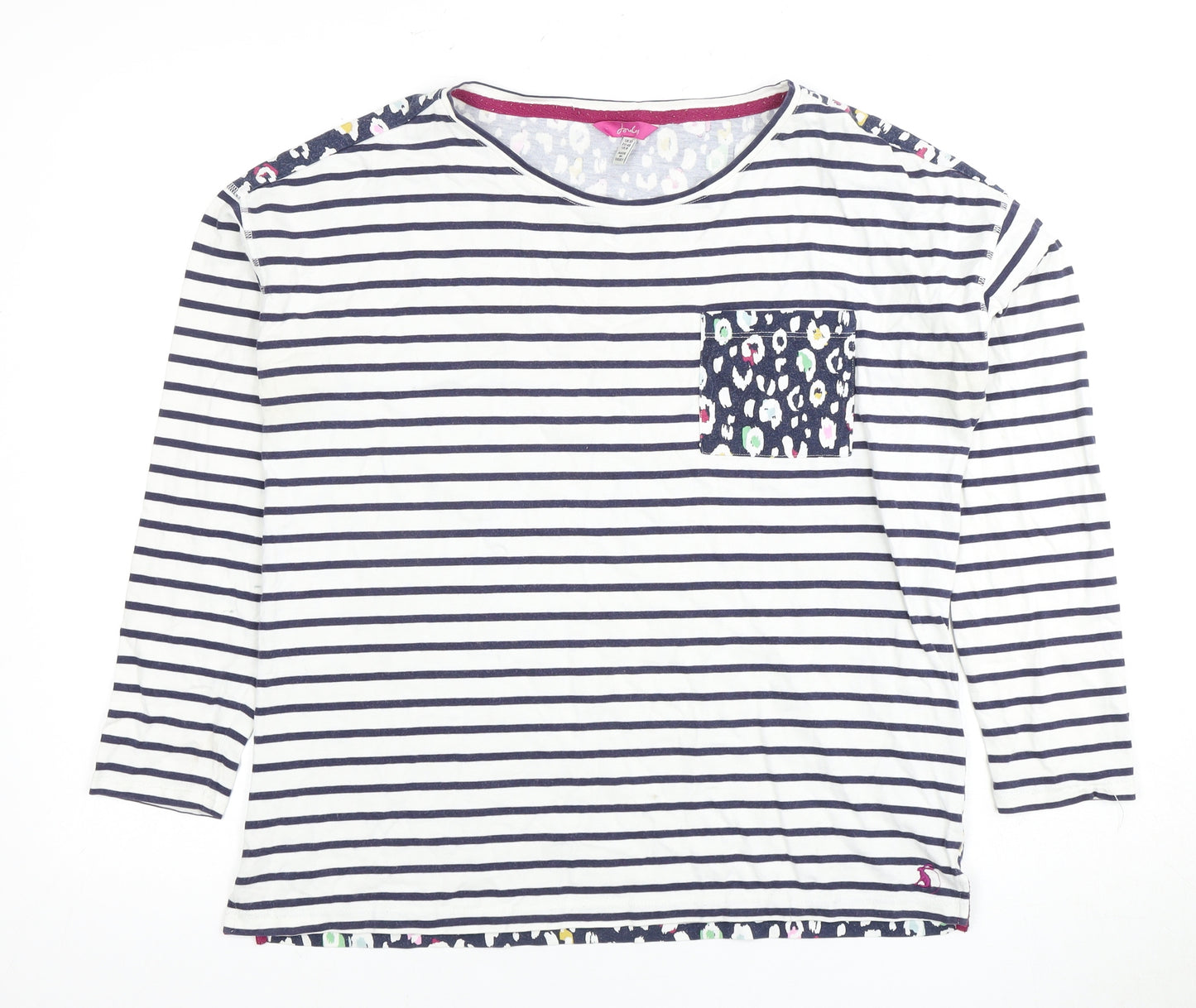 Joules Women's Multicoloured T-Shirt Size 12