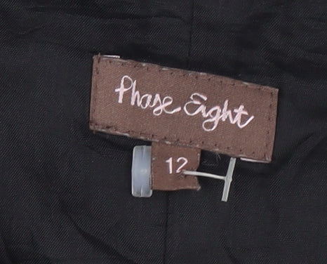 Phase Eight Women's Black Size 12 Sheath Dress