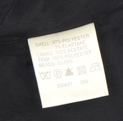 Phase Eight Women's Black Size 12 Sheath Dress