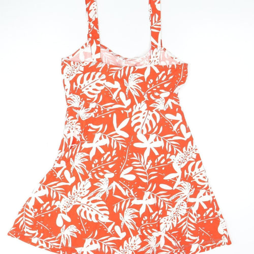 Friends Like These Women's Red A-Line Floral Dress, Size 10