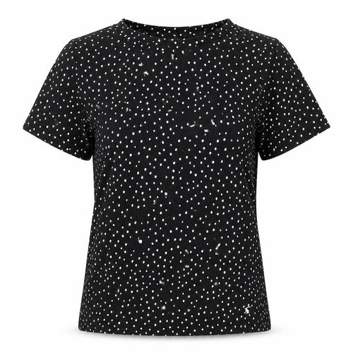 Joules Women’s Black Polka Dot T-Shirt Size 2