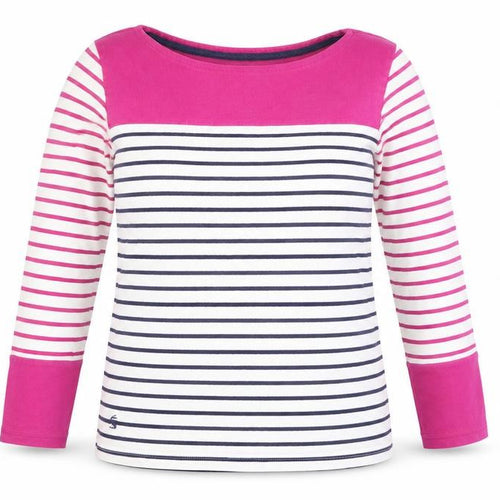 Joules Women's Striped Long Sleeve T-Shirt Size 8