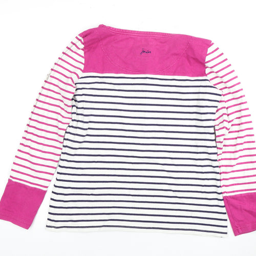Joules Women's Striped Long Sleeve T-Shirt Size 8