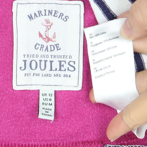 Joules Women's Striped Long Sleeve T-Shirt Size 8