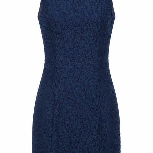 Apricot Women's Blue Floral Lace Dress Size 8
