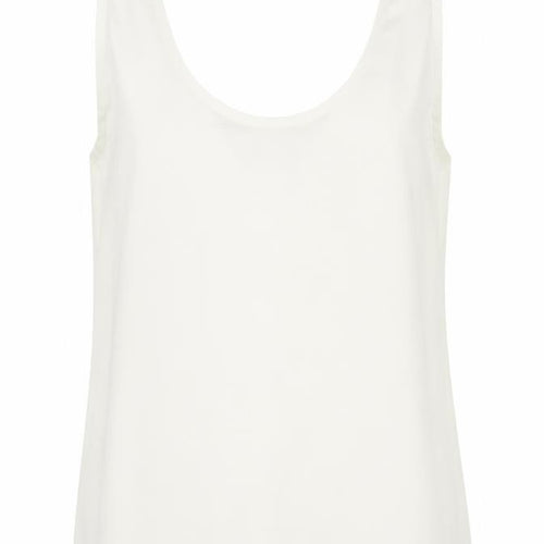Zara Women's XS White Scoop Neck Tank Top
