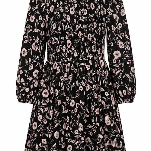Dorothy Perkins Women's Black Floral Dress Size 12