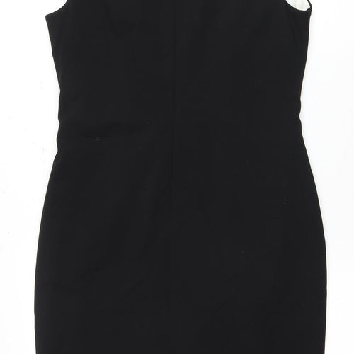 Calvin Klein Women's Black Sheath Dress Size 8
