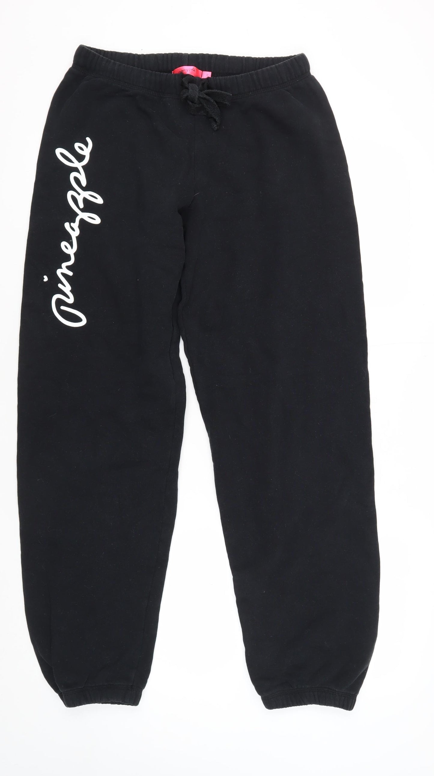 Pineapple Women's Black Jogger Trousers S