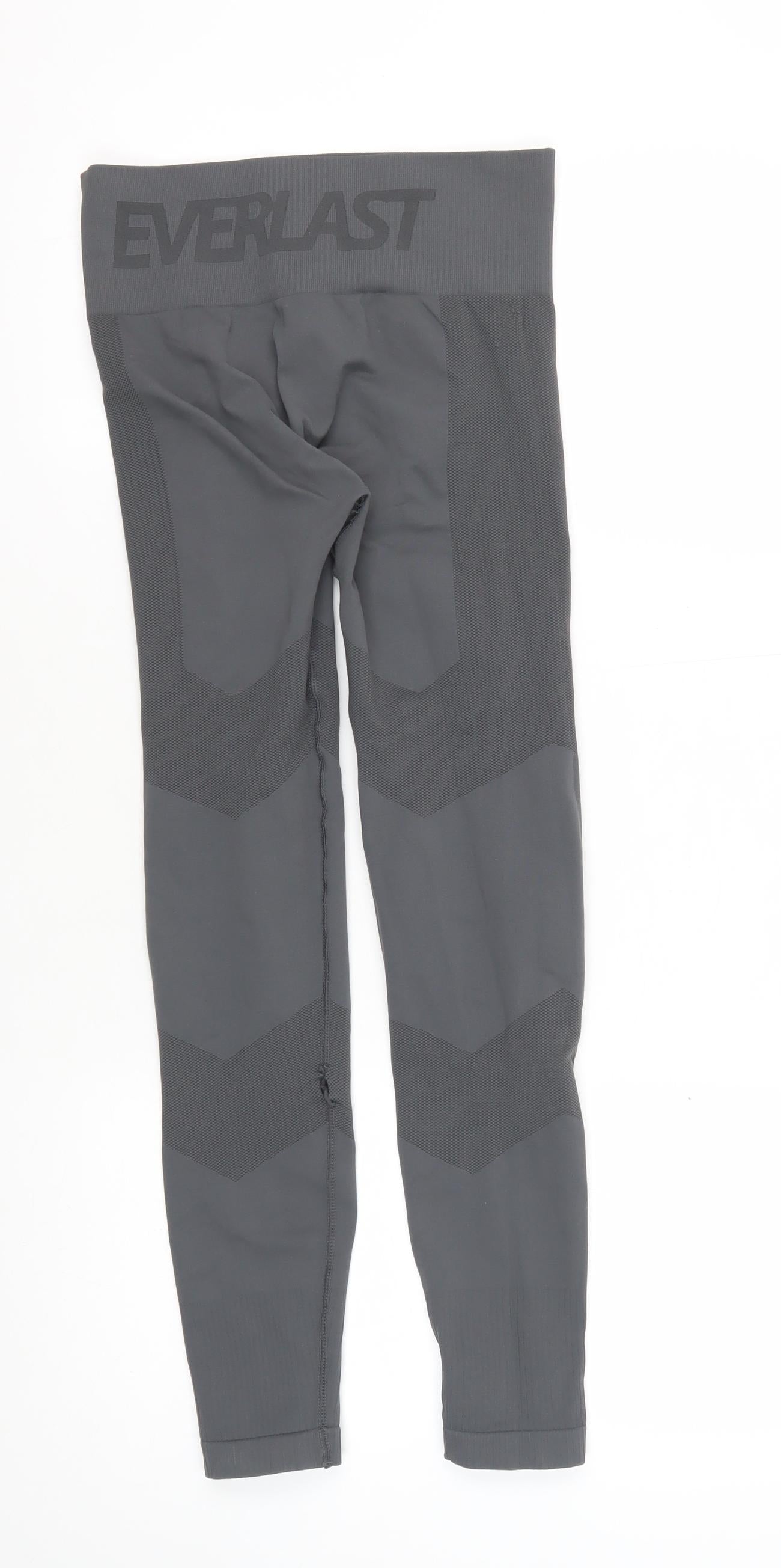 Everlast Women's Grey Leggings L Yoga Gym Activewear
