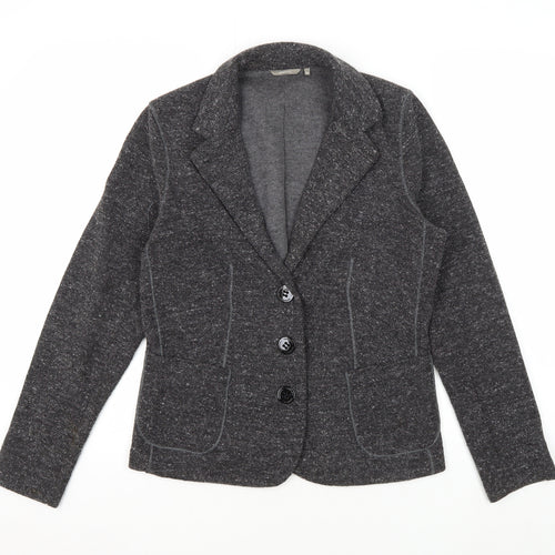 Sandwich Women's Grey Blazer Jacket, Size M, Business Casual