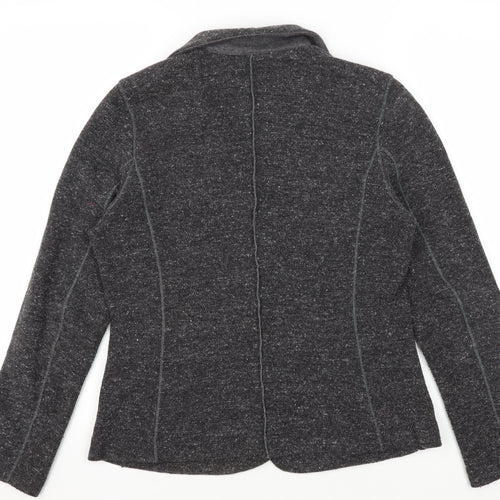 Sandwich Women's Grey Blazer Jacket, Size M, Business Casual