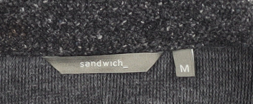 Sandwich Women's Grey Blazer Jacket, Size M, Business Casual