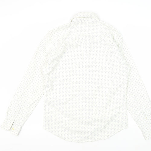 GAP Men's White XS Button-Up Long Sleeve Shirt