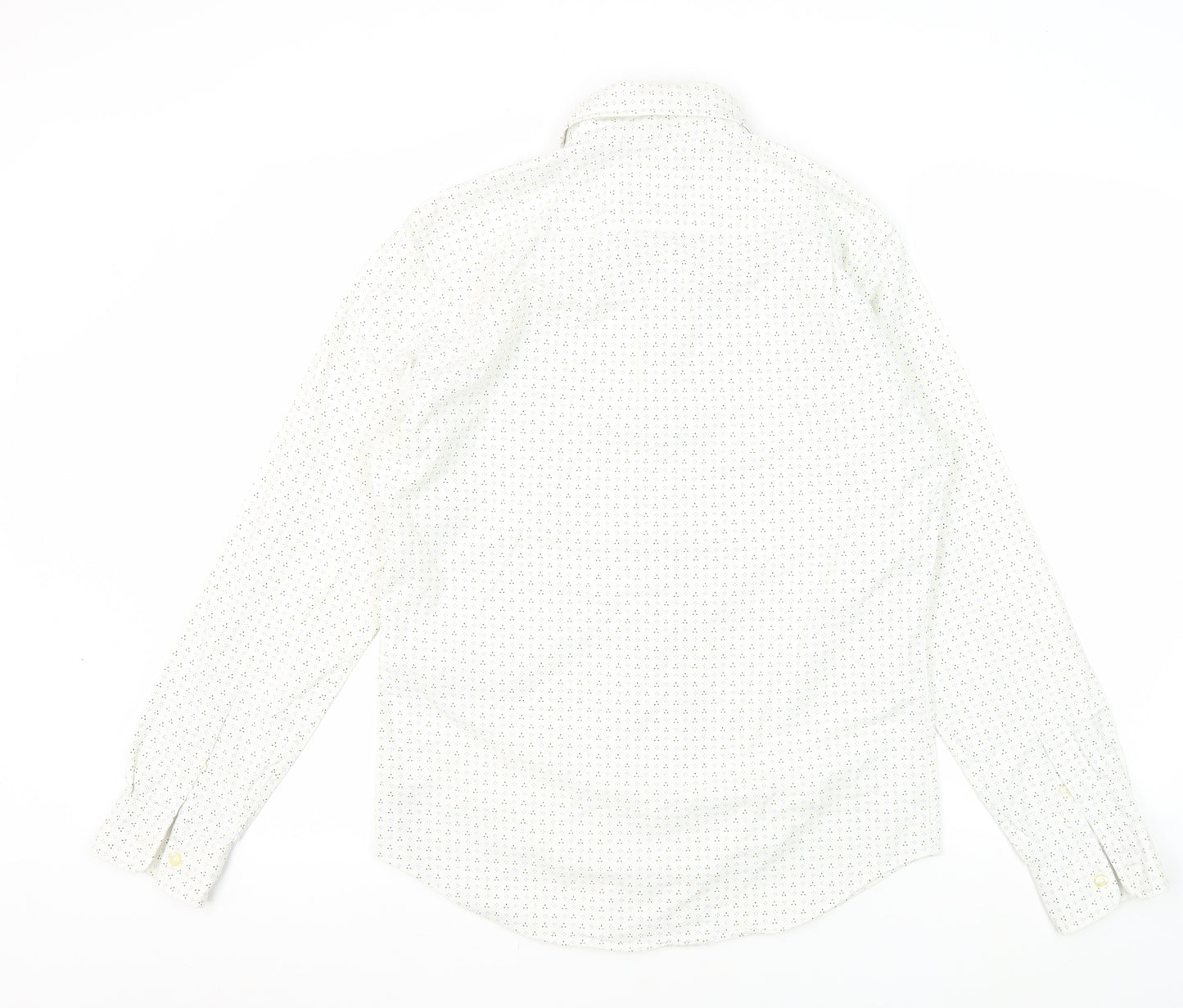 GAP Men's White XS Button-Up Long Sleeve Shirt