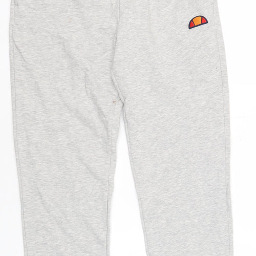 Ellesse Men's Grey Jogger Trousers, Size S, Casual Comfort