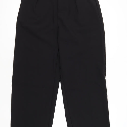 Dazy Women's Black Trousers, Size L, Polyester