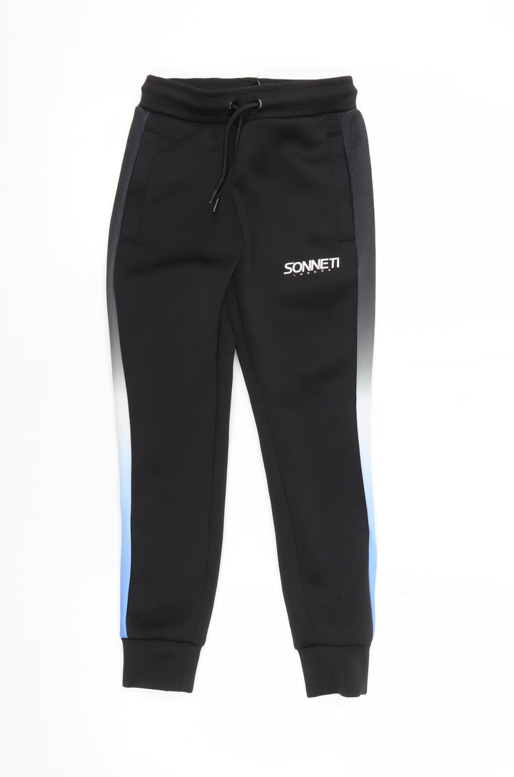 Sonneti Boys Black Jogger Trousers Size M