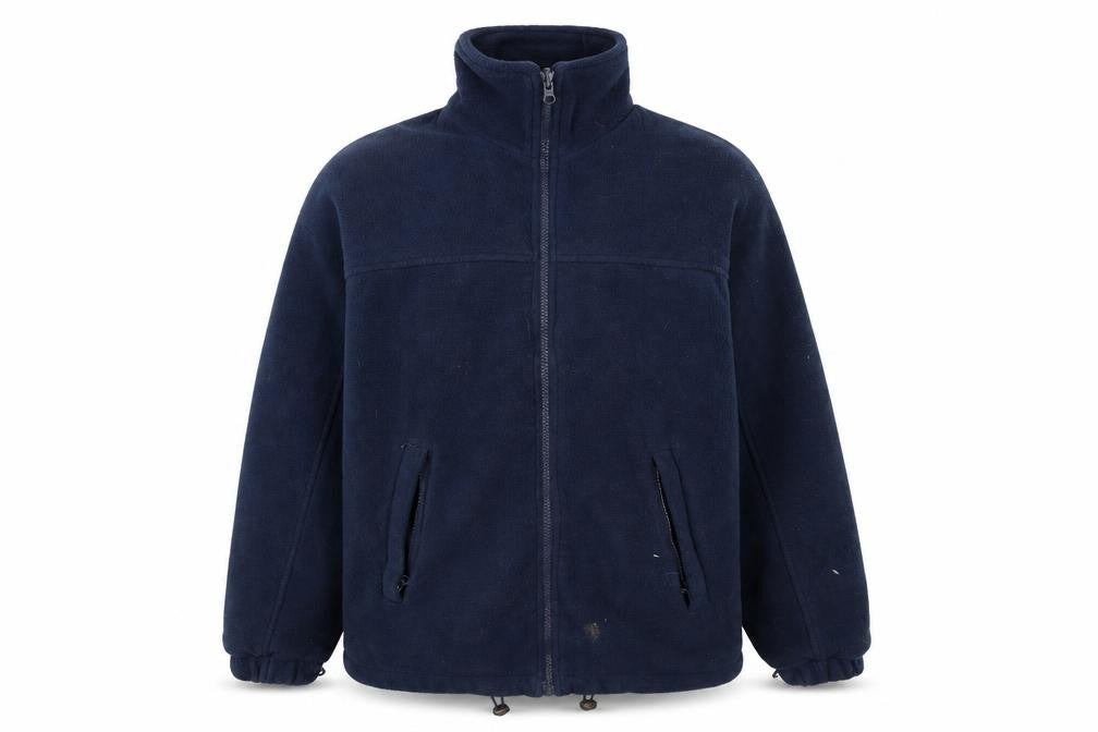 Front view of Toggi Men's Blue Basic Jacket, size S, Autumn/Winter Casual